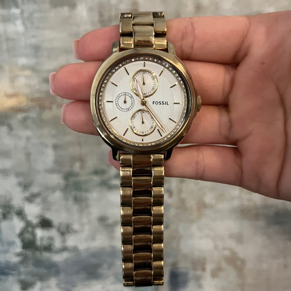 Fossil Boyfriend Watch (Gold)